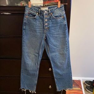 Topshop Straight-leg Jeans